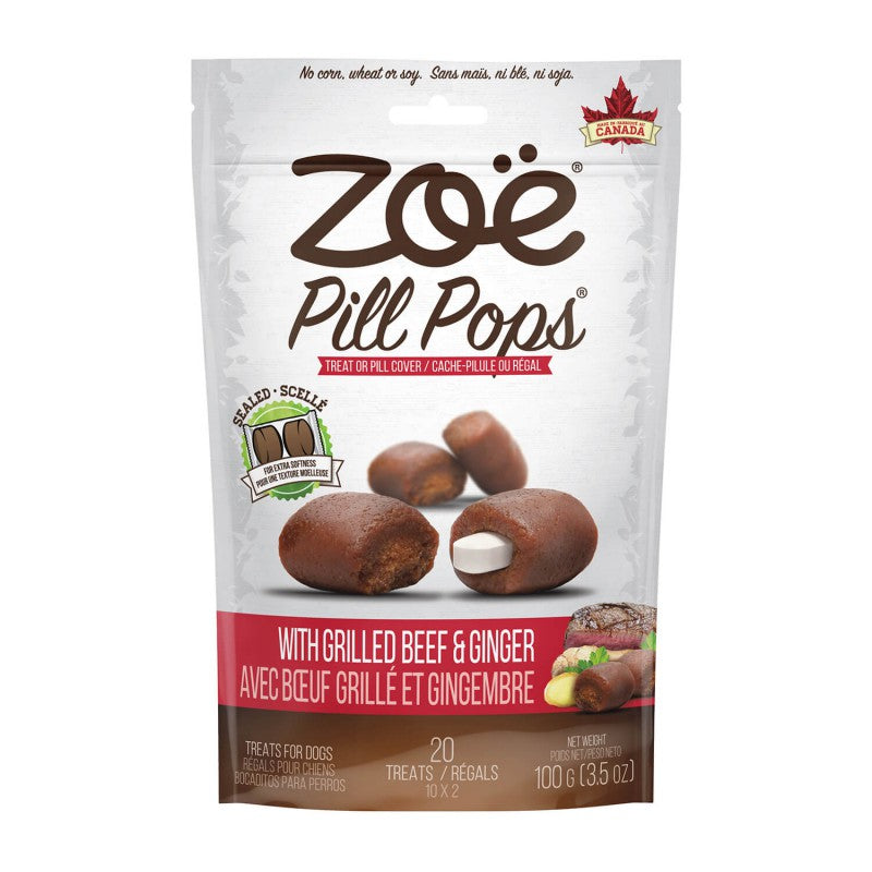 Snack Pill Pops - Carne con Jengibre Zoe